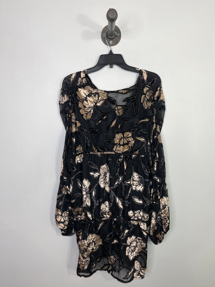 Free People Blk/Beig Kimono