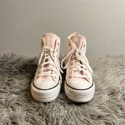 Converse Baby Pink Platfroms