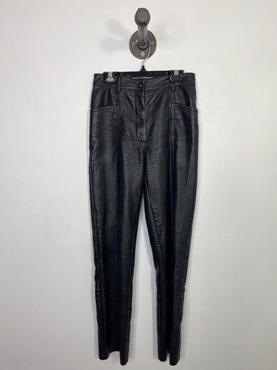 Wilfred Black Pleather Pants