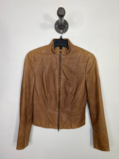 Danier Brown Leather Jacket