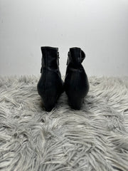 College Black Ankle Boots