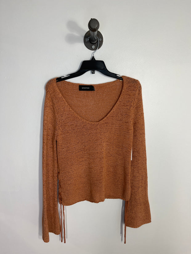 Mink Pink Orange Sweater