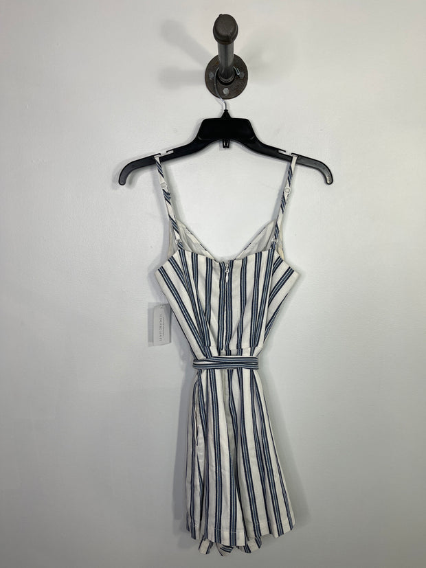 Guess Bl/Wht Stripe Romper