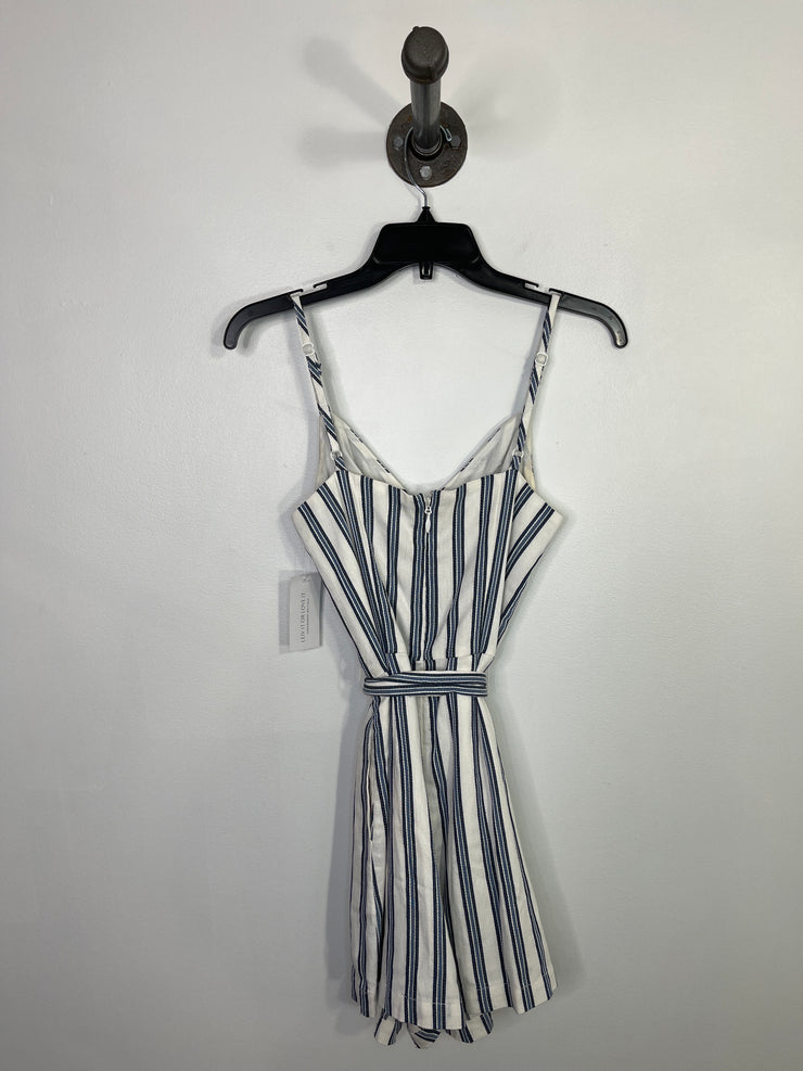 Guess Bl/Wht Stripe Romper