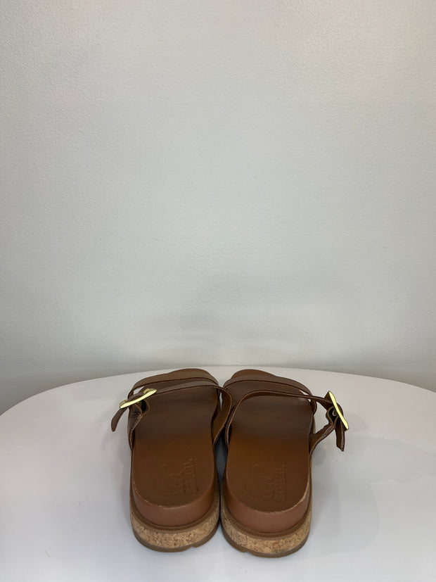 Sorel Brown Sandals