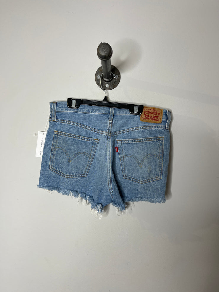 Levis Blue Jean Shorts