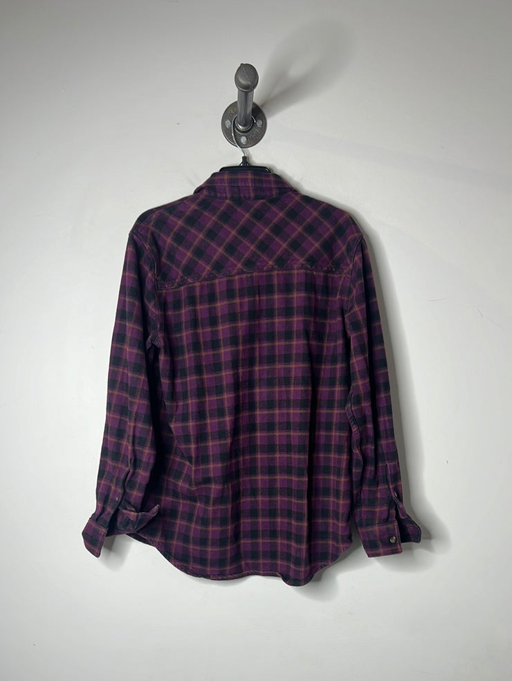 Tna Purple Flannel Button-Up