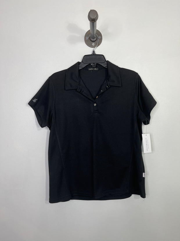 Loft 8 Black Golf Shirt