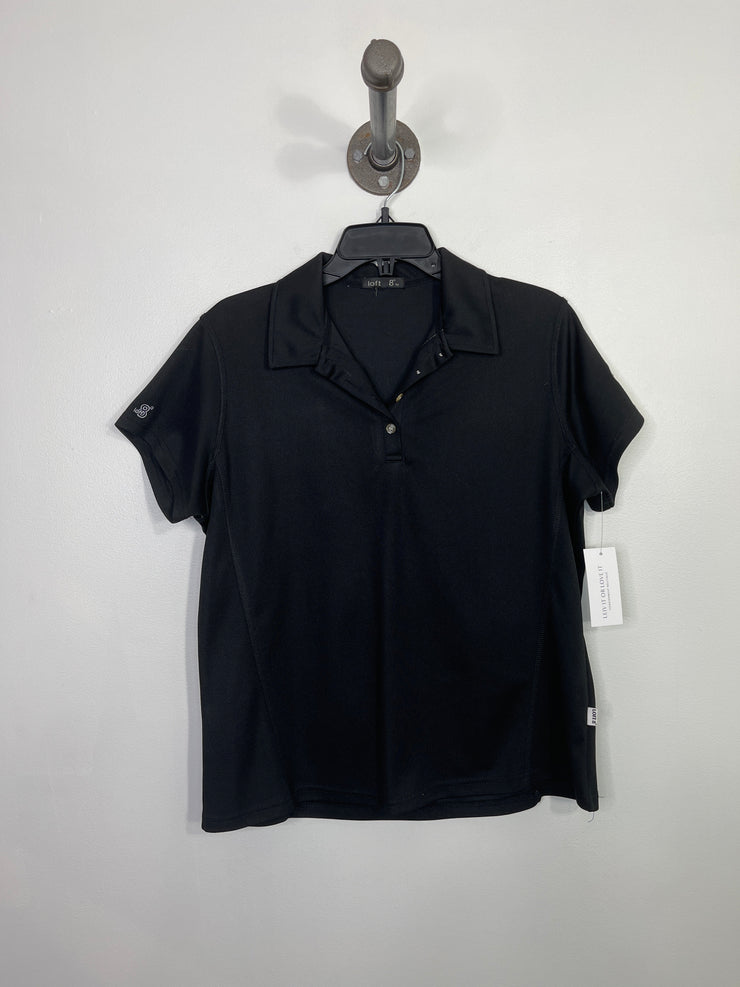 Loft 8 Black Golf Shirt