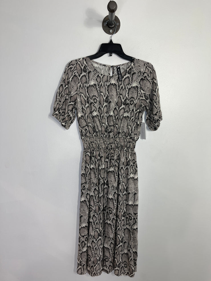 Design Lab Snake Print Dress