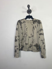 Lululemon Grey Tie Dye Crew