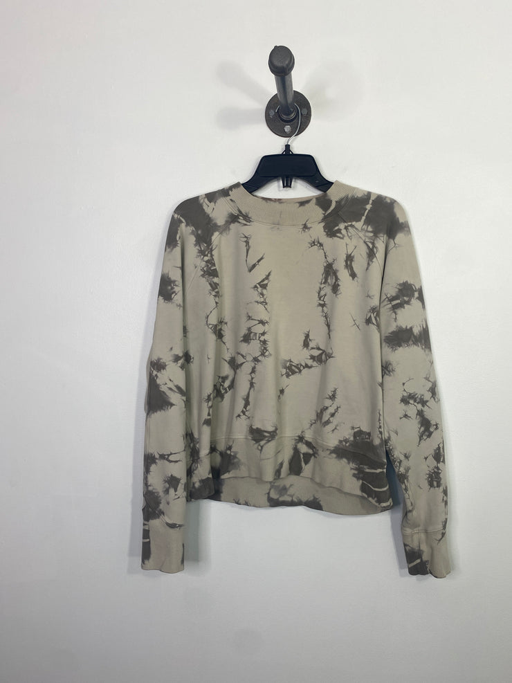 Lululemon Grey Tie Dye Crew