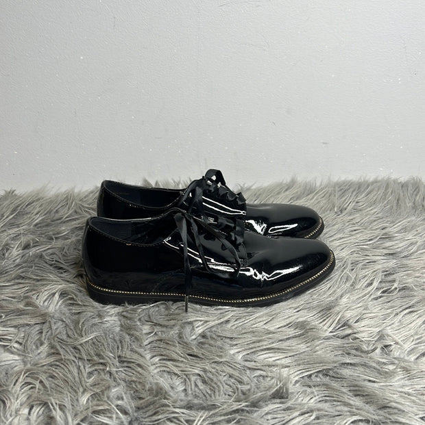 La Chateau Glossy Black Loafer