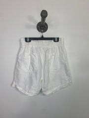 Gap Wht Linen Paper Bag Shorts