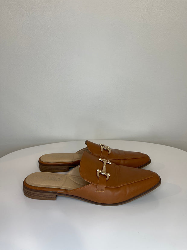 Laundry Brown Pointed Slip-Ons