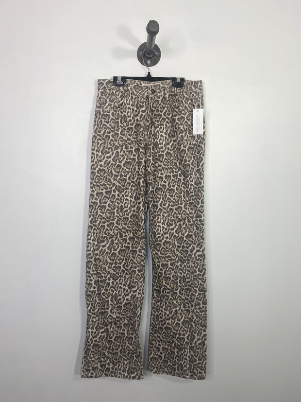Stradiv. Leopard Print Jeans