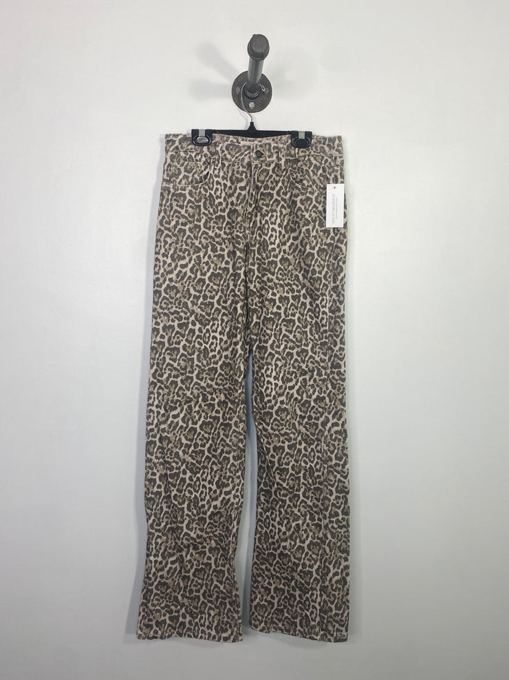 Stradiv. Leopard Print Jeans