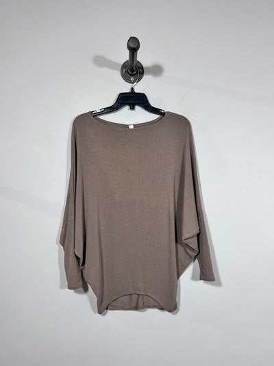 Audrey Brn Batwing Sweater