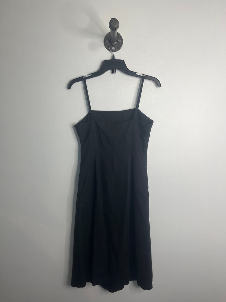 Vestido midi negro MEXX