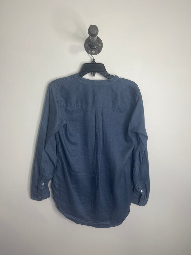 Blusa de lino azul Lsv de Gap