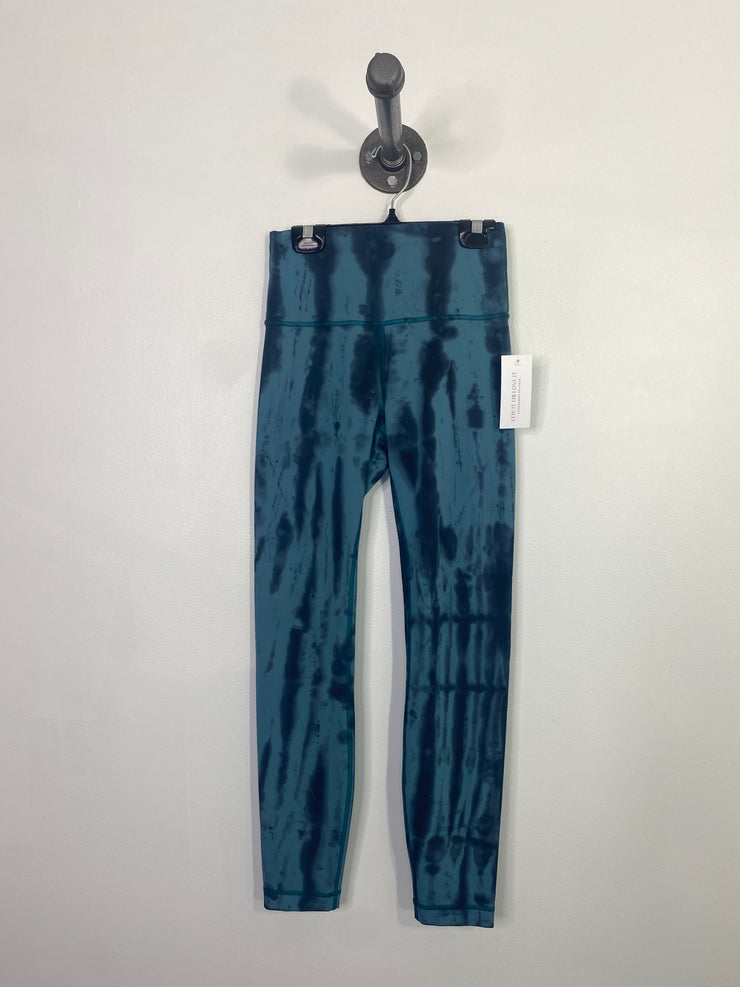 Lululemon Blu Tie Dye Leggings