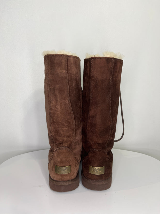 Ugg Brown Lace up Boots