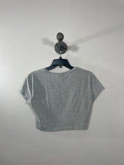 Tna Grey Crop T-Shirt