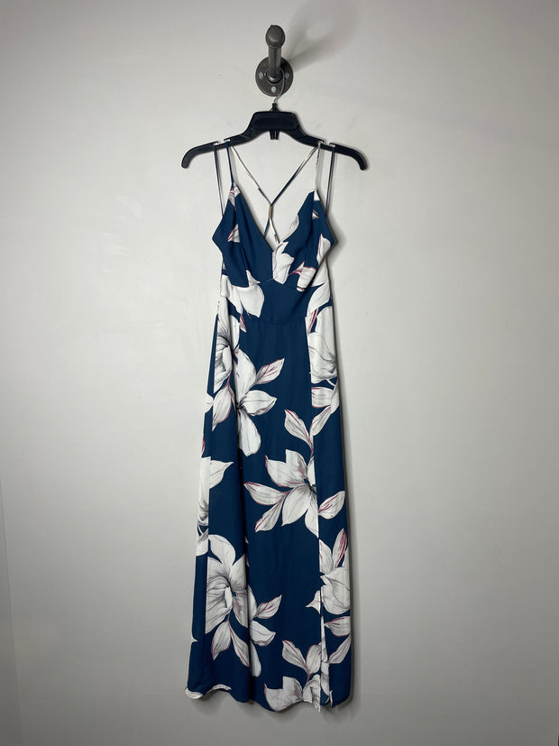 Dynamite Navy Floral Maxi