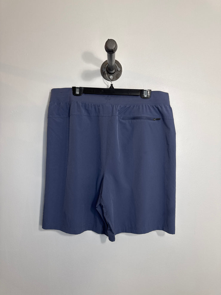 Pantalones cortos deportivos violetas de Gaiam