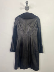 Danier Blk LongLeather Jacket