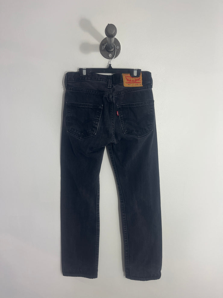 Jean droit noir Levi's