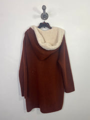 Dex Rust Hooded Cardigan