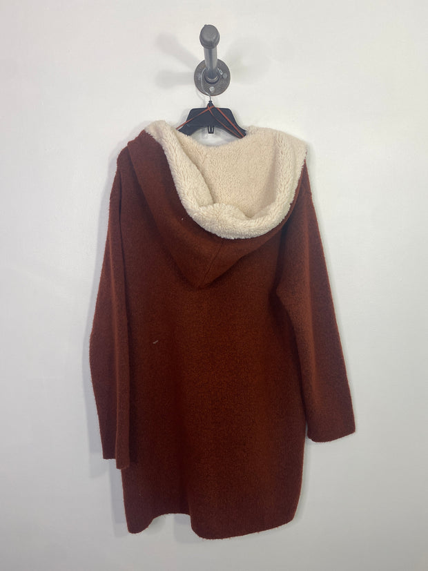 Dex Rust Hooded Cardigan