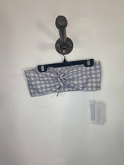 Zaful Gry/Wht Plaid Bikini