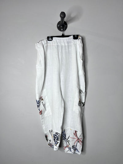 Linen Luv White Linen Pants