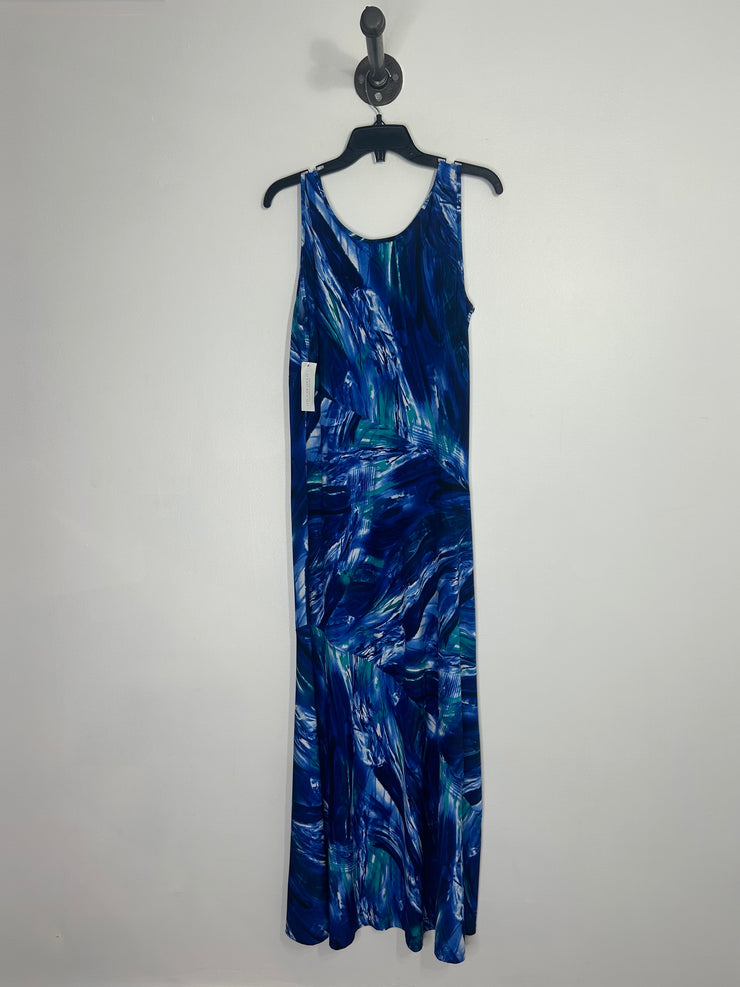 Libra Ocean Blue Maxi Dress