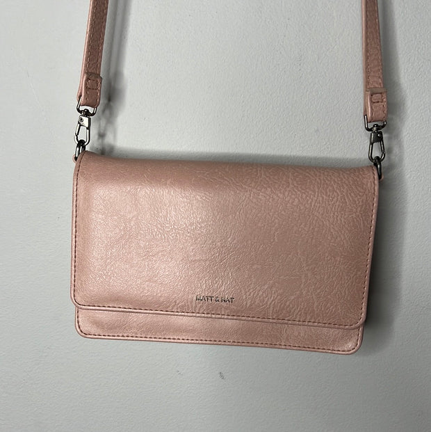 Matt&Nat Pink Crossbody Purse