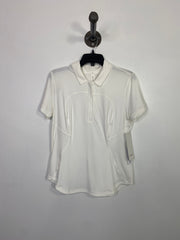 Lululemon White Polo T-Shirt