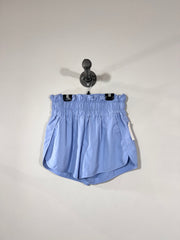 Zenana Blue Loose Shorts