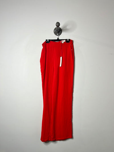 Rouge Red Flare Pants