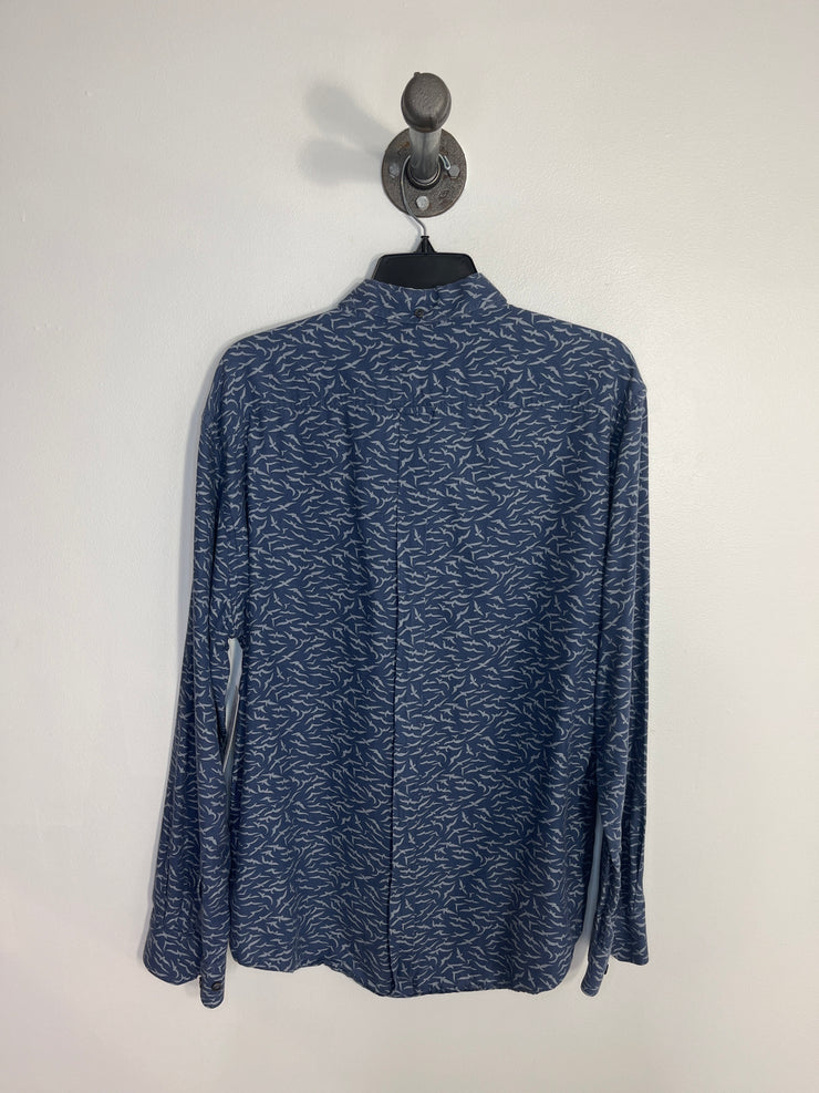 Ben Sherman Blue Button Up