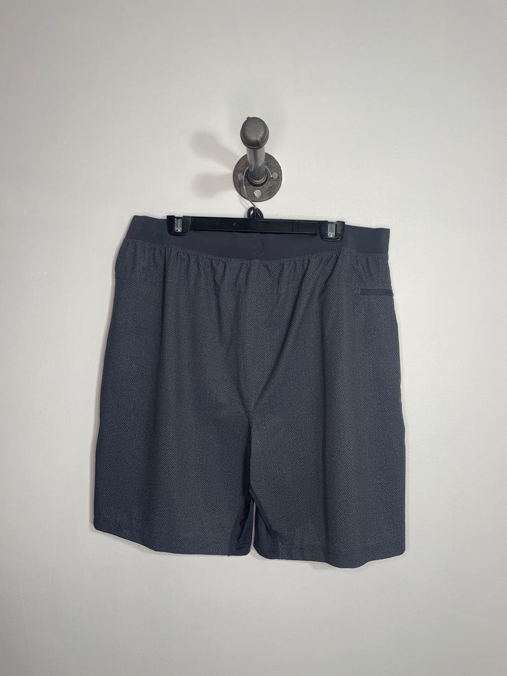 Short de sport gris Gaiam