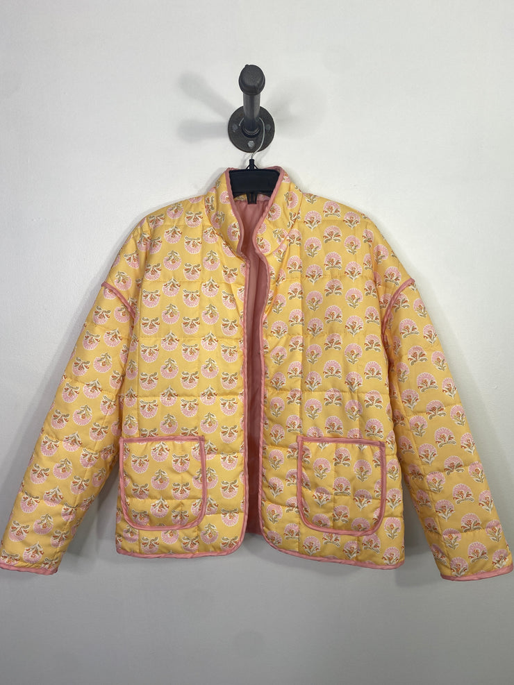 No Brand Yellow Puffer Jacket