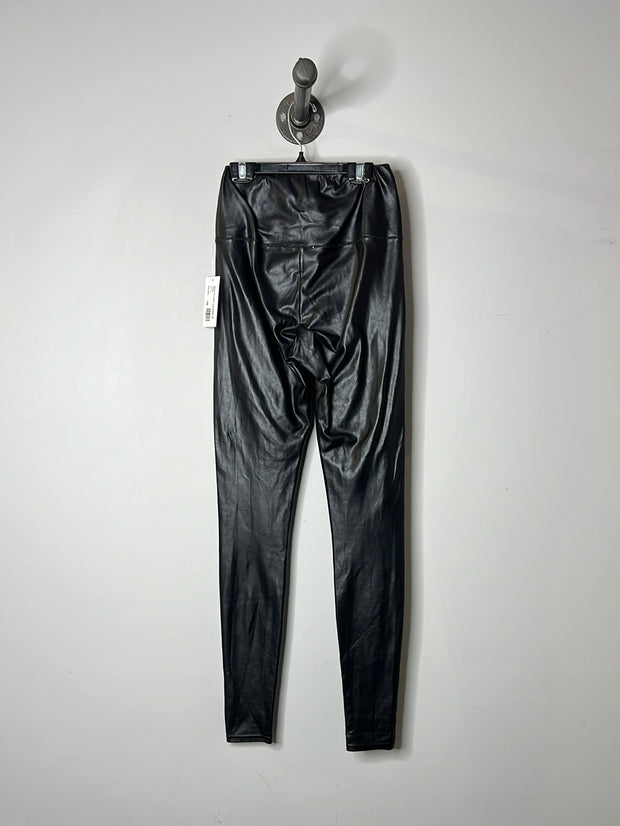 Wilfred Blk Leather Leggings