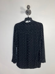 Velvet Heart Blk/Wht Blouse