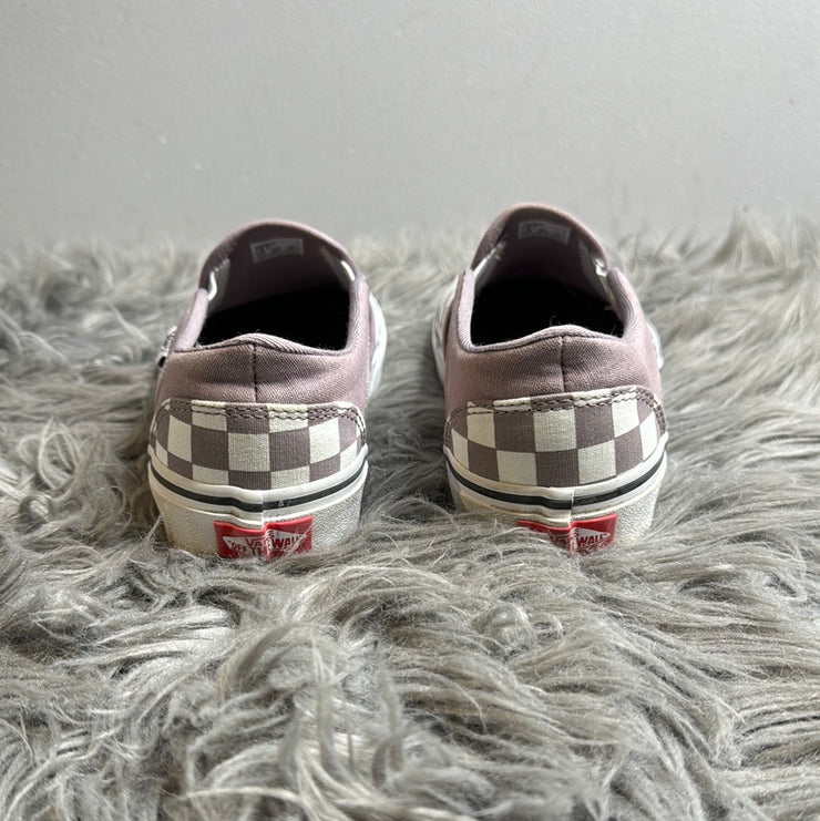 Vans Purple Checker Sneakers