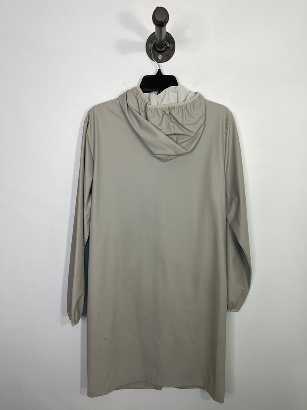 Rains Beige Long Rain Coat