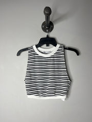 Zara Blk/Wht Stripe Tank