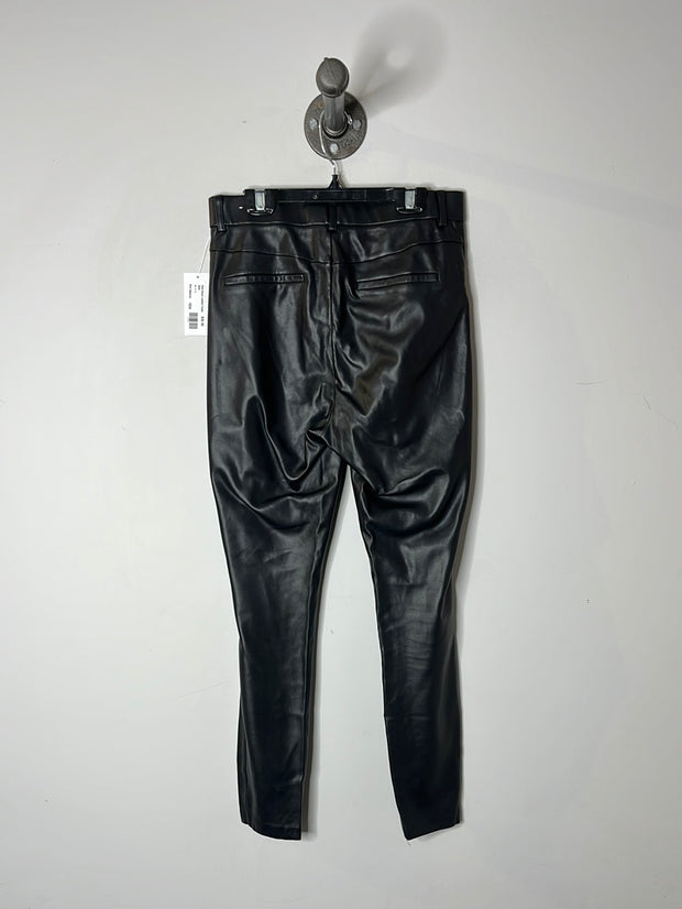 Zara Black Leather Pants