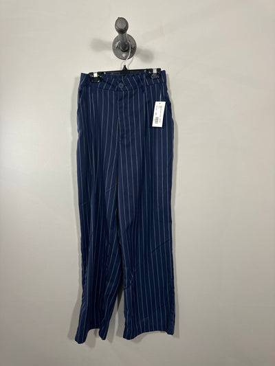 H&M Navy Stripe Trousers